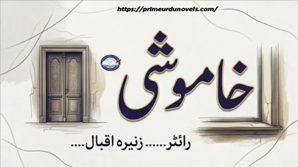 Khamoshi afsana by Zunaira Iqbal title image